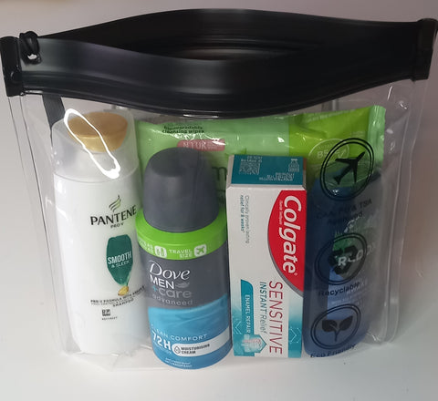 Going on a Cruise ? If so, stay fresh with your airport compliant  toiletries travel bag.