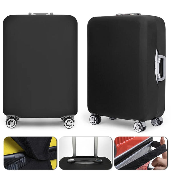 World Map Travel Luggage Elastic Protective Suitcase Cover