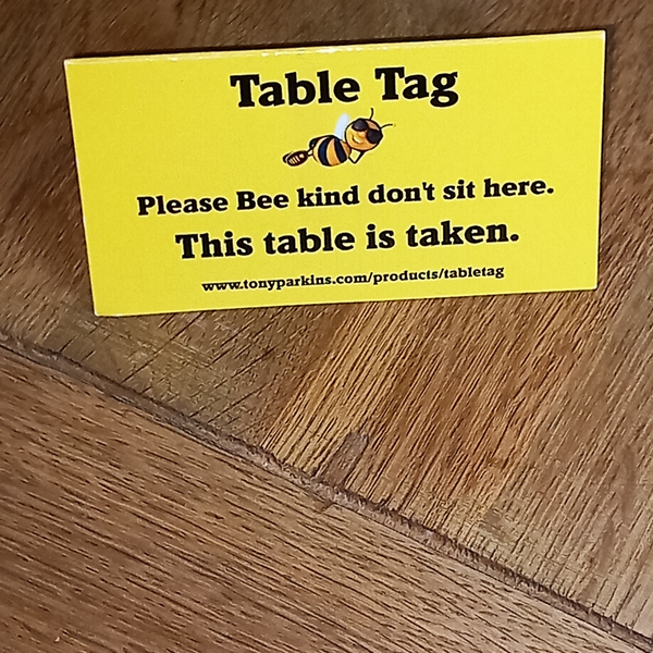 Single Cruise Traveller?  Personal Buffet Table Reservation Card.